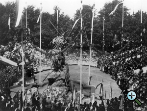 Einweihung des Wittekinddenkmals in Herford 1899